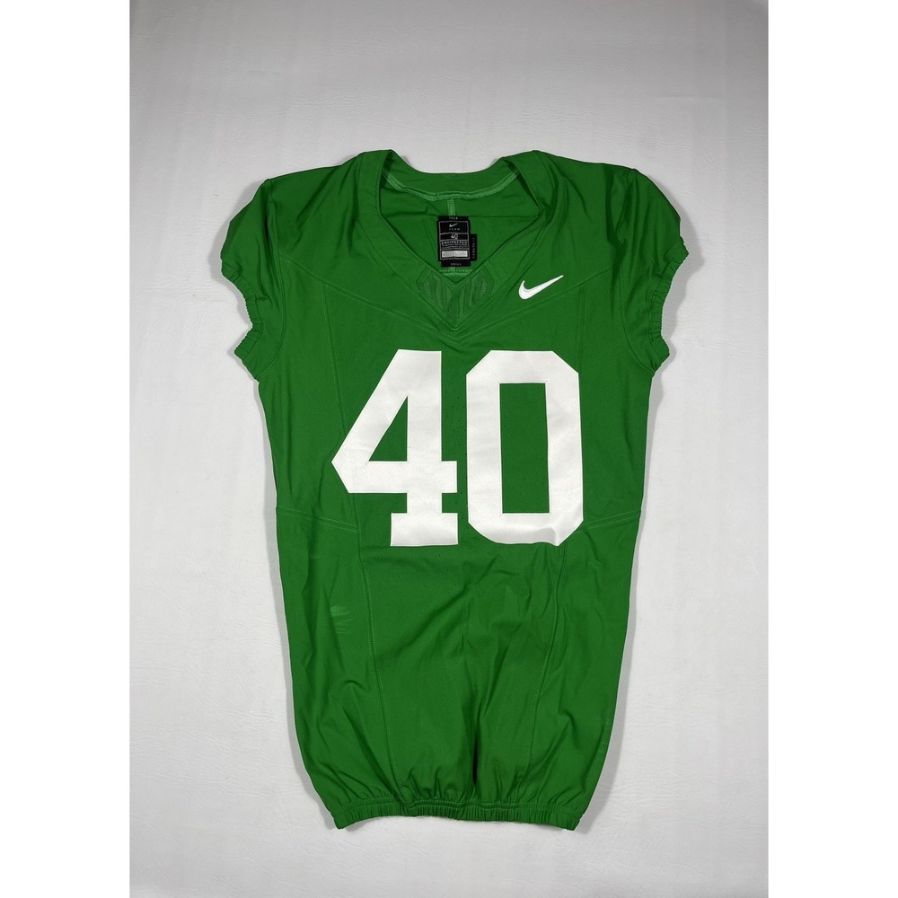 Nike Vapor F.U.S.E. Elite Sales Sample 40 Football Jersey Green FUSION